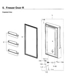 Freezer door rt