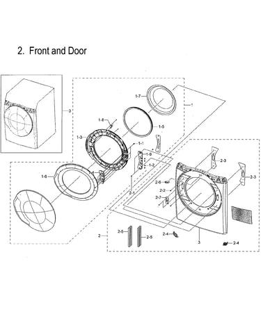 Front and door