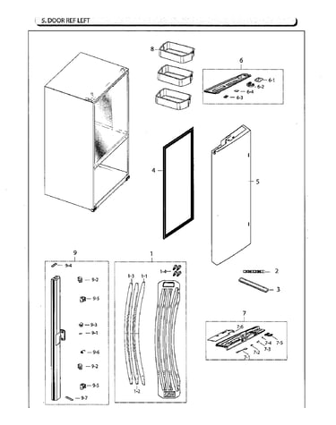 Fridge door lt