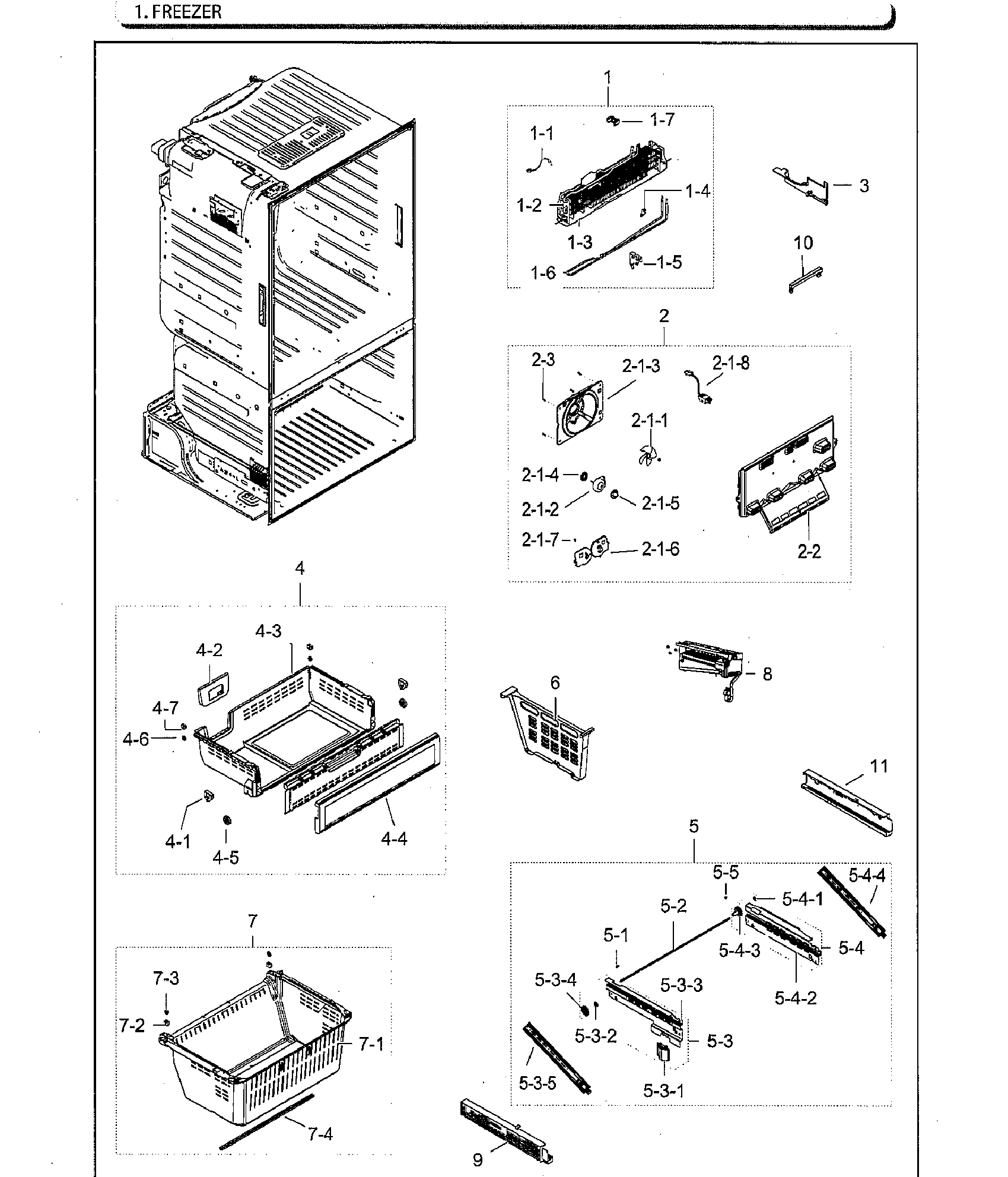 Freezer / icemaker