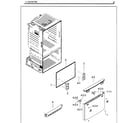 Samsung RF28HFEDBSG/AA-00 freezer door diagram