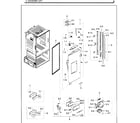 Samsung RF28HFEDBSG/AA-00 fridge door lt diagram