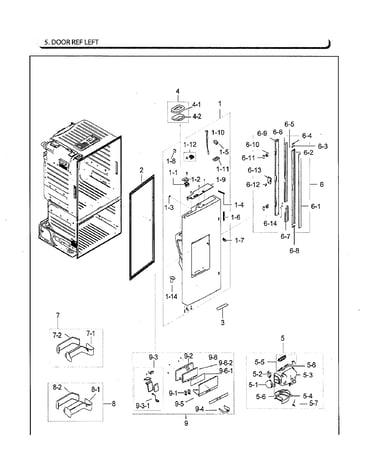 Fridge door lt