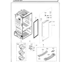 Samsung RF28HFEDBSG/AA-00 fridge door rt diagram