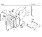 Bosch SHE43RL2UC/64 cabinet diagram