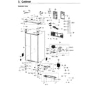 Samsung RH22H9010SR/AA-01 cabinet diagram