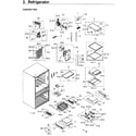 Samsung RF30KMEDBSR/AA-03 fridge / icemaker diagram
