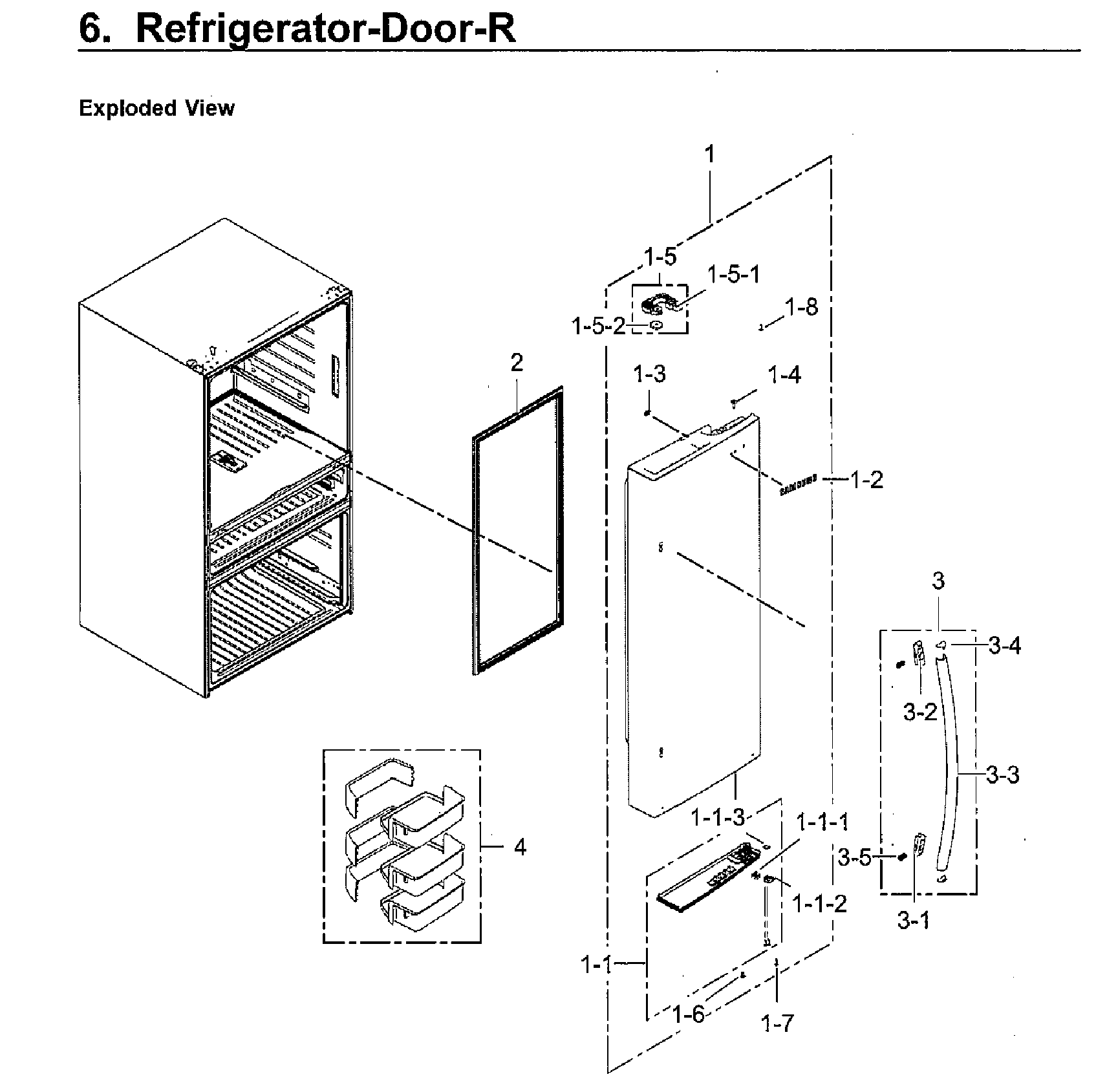 FRIDGE DOOR RT