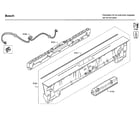 Bosch SHX88PW55N/01 control panel diagram