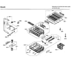 Bosch SPE68U55UC/37 baskets diagram