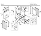Bosch HGS7132UC/04 cabinet diagram