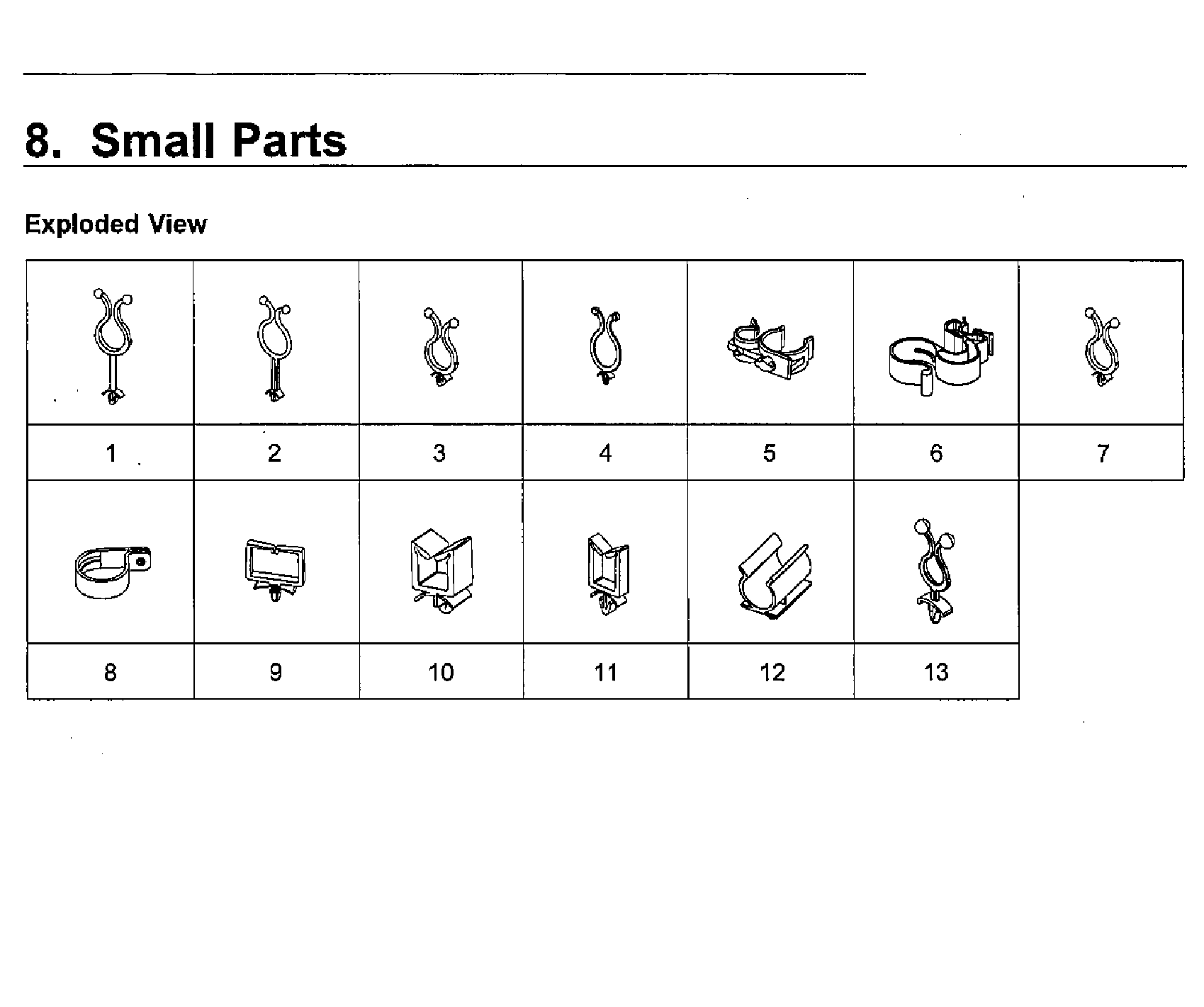 Small parts