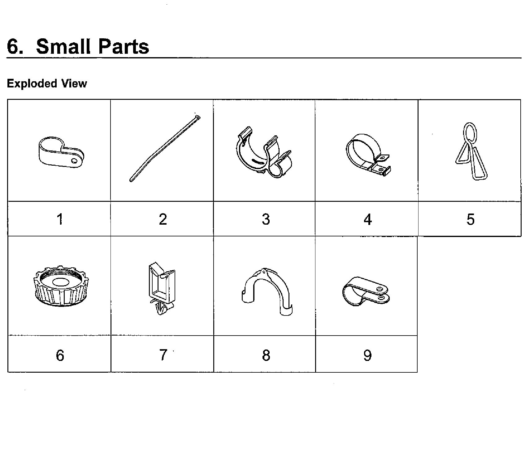 Small parts