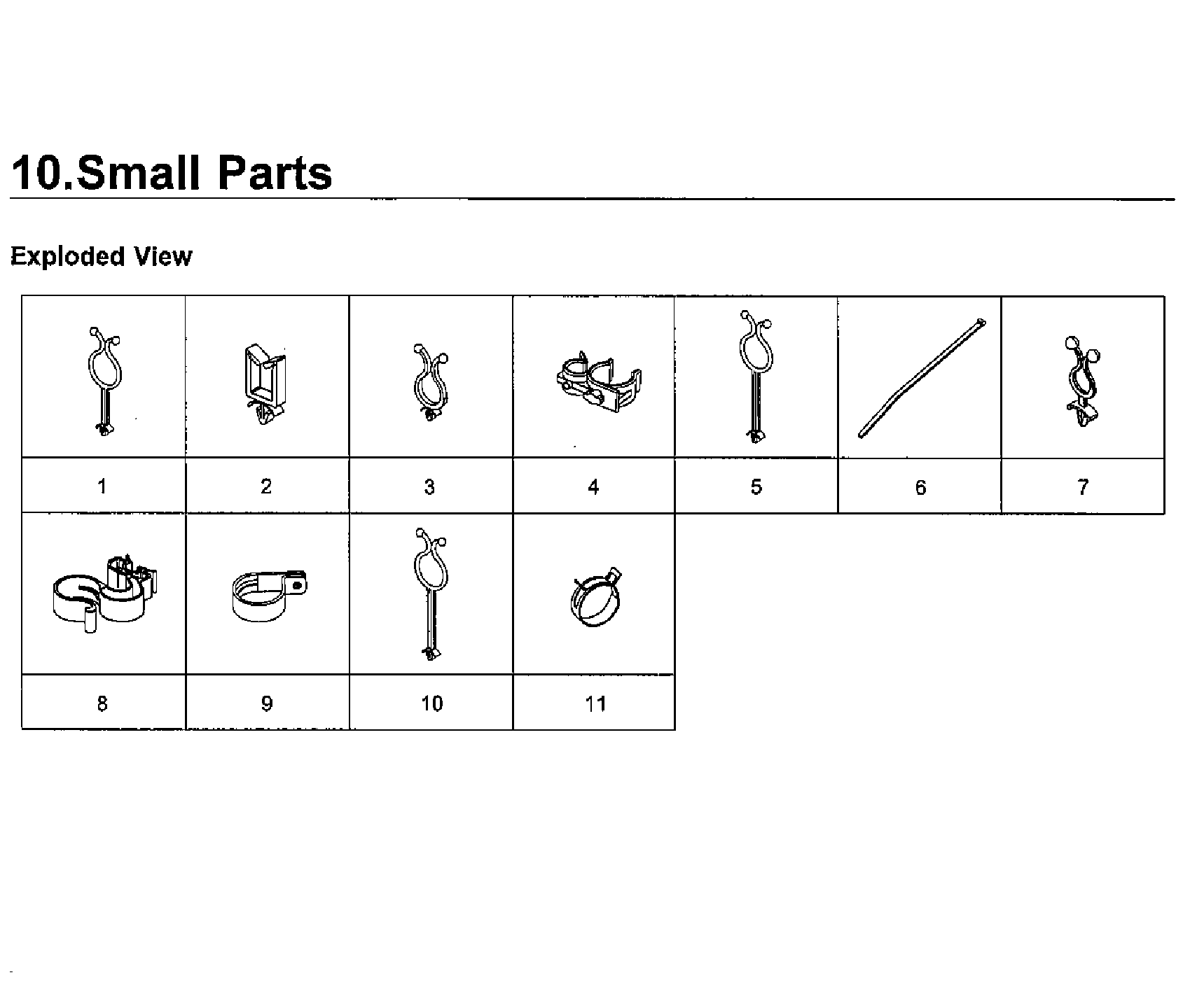 Small parts