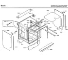 Bosch SHV9PT53UC/01 cabinet diagram