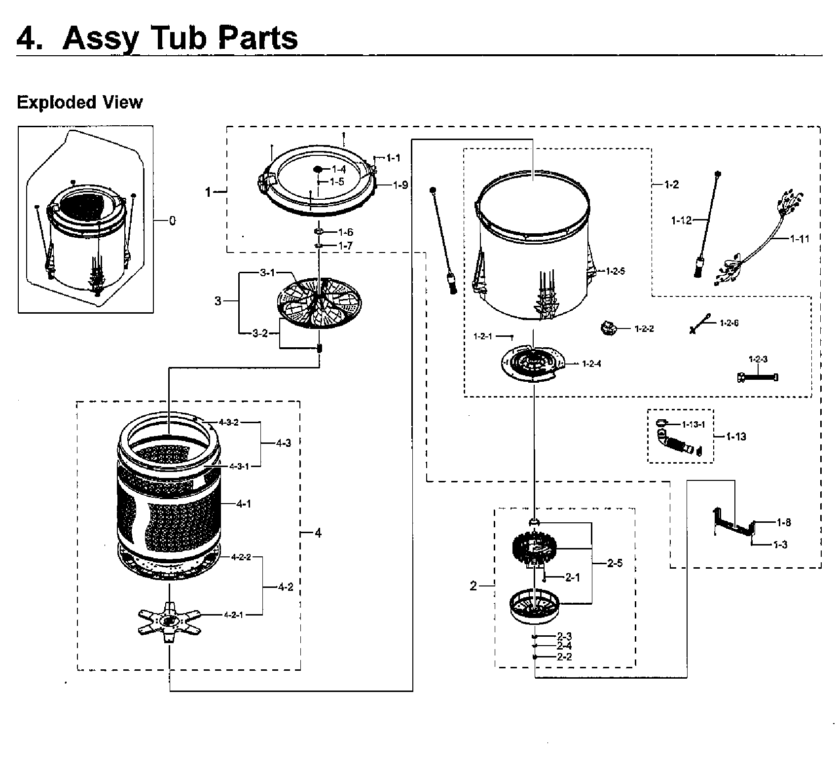 Tub asy