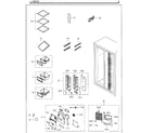 Samsung RS25H5111SG/AA-01 fridge diagram