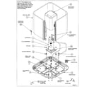 ICP HCA724GKA100 compressor diagram