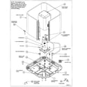 ICP TCA724GKA100 compressor diagram