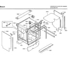 Bosch SHX9PT75UC/01 cabinet diagram