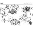 Bosch SHX9PT75UC/01 baskets diagram