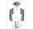 Goodman GSC130481AD cabinet diagram