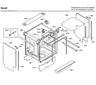 Bosch SHV9PT53UC/74 cabinet diagram