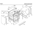 Bosch SHV9PT53UC/93 cabinet diagram