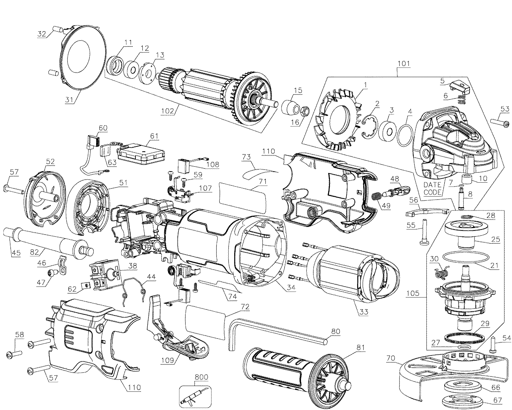 Angle grinder