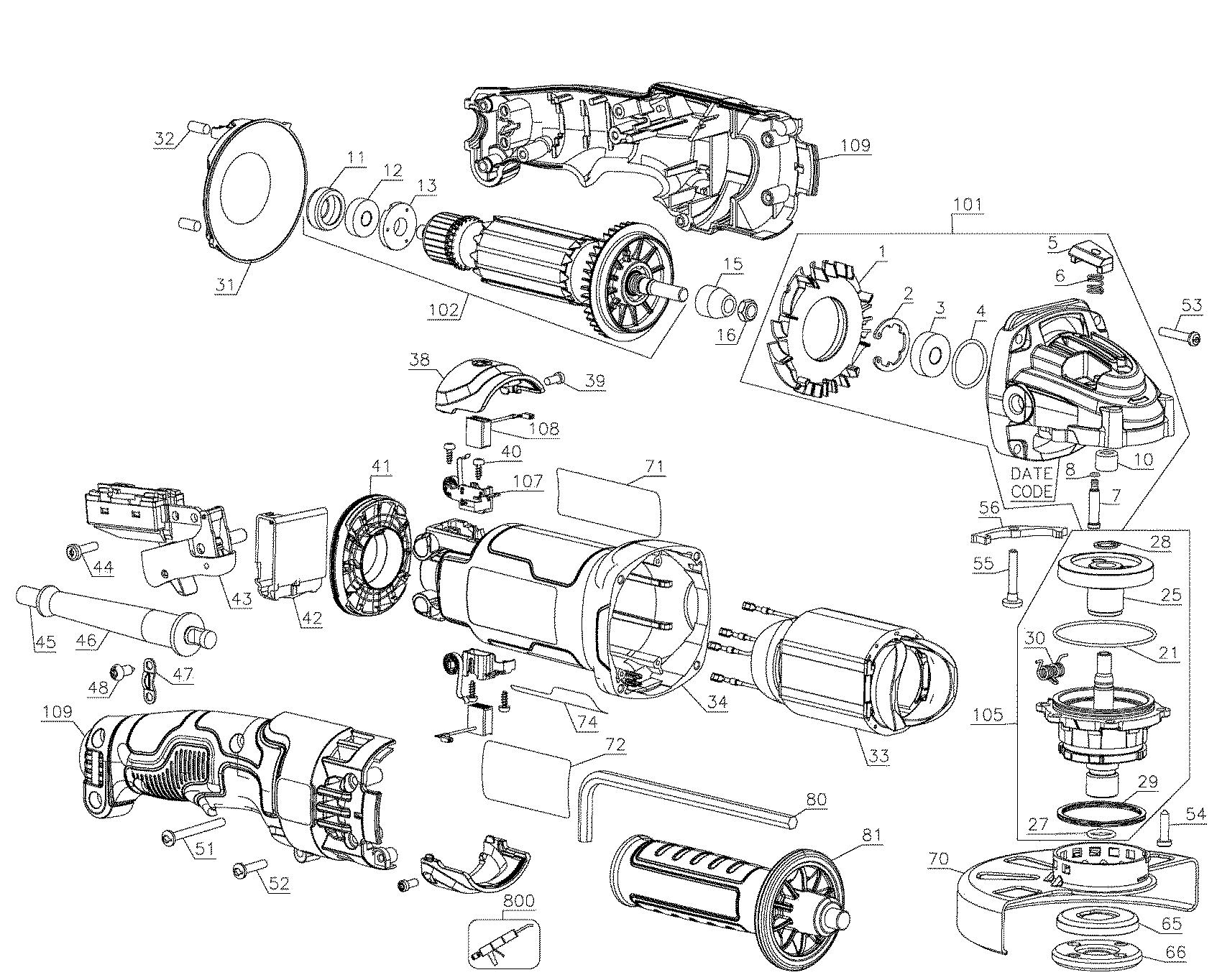 Angle grinder