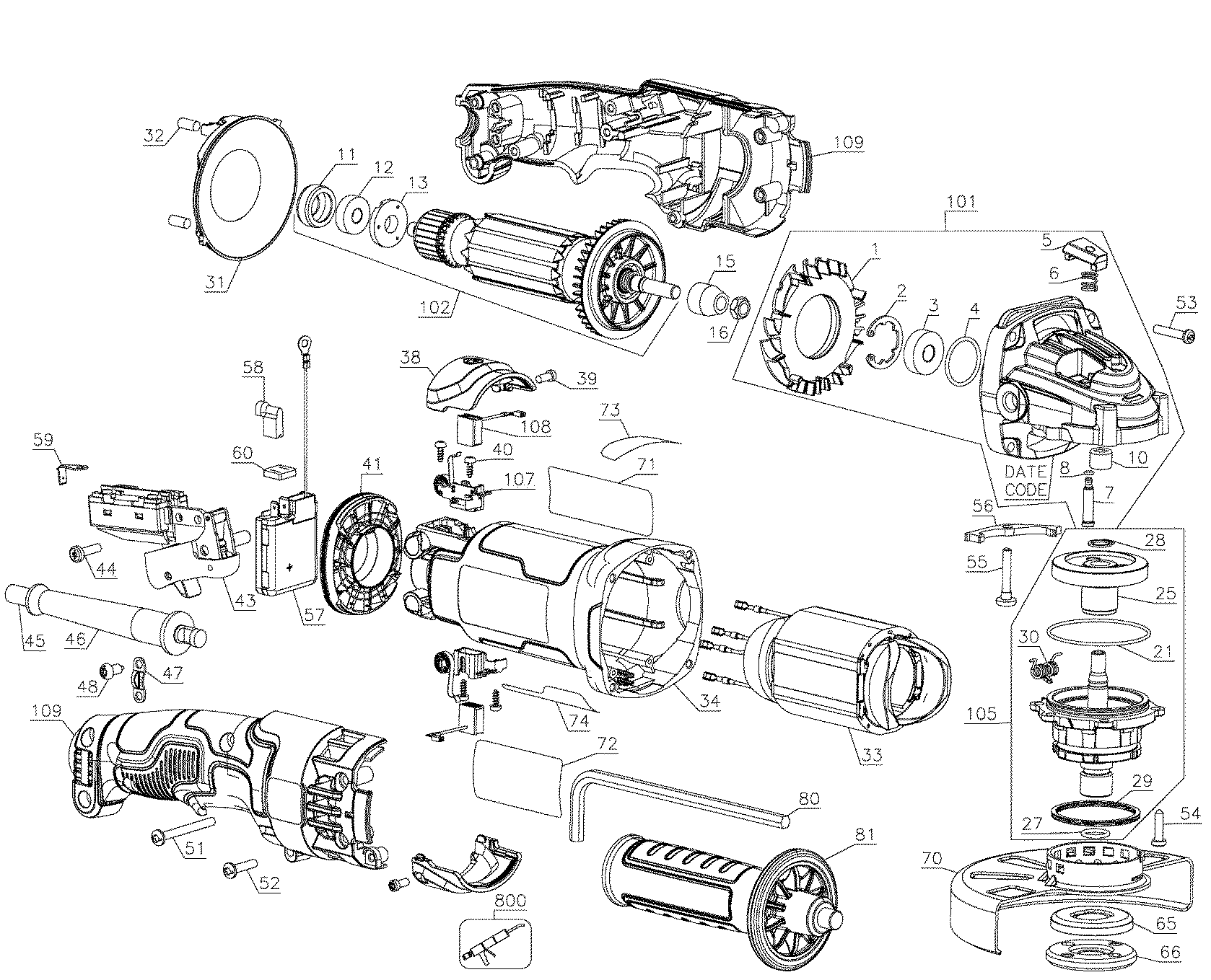Angle grinder