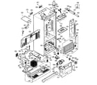 LG LFX25950SW/00 case parts diagram
