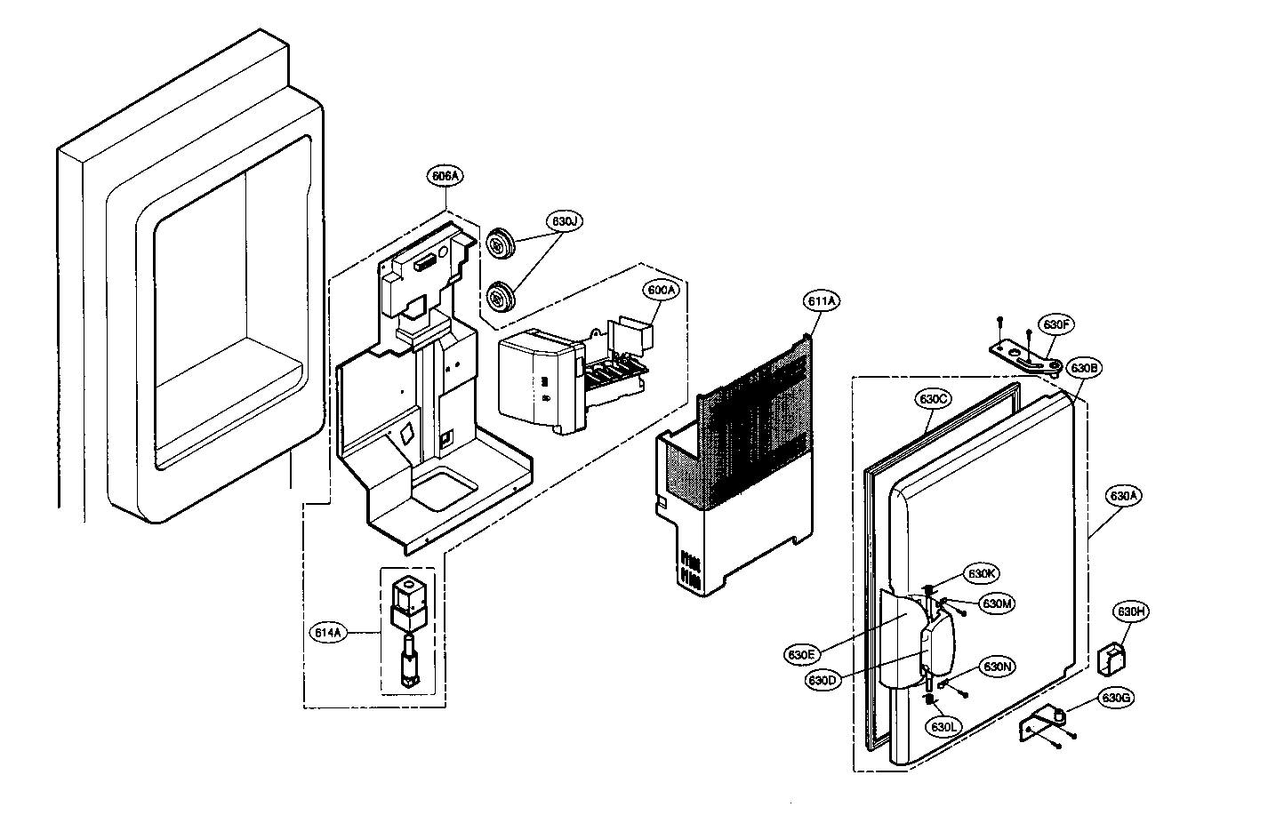 Ice bank parts