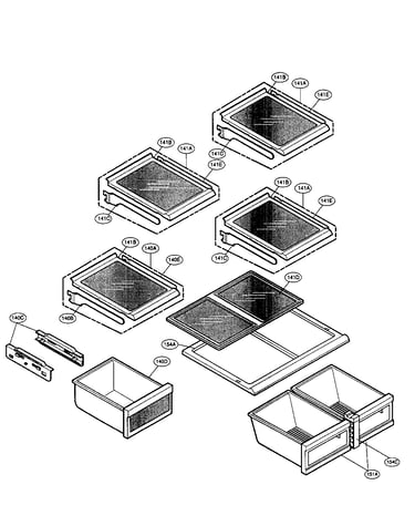 Refrigerator parts