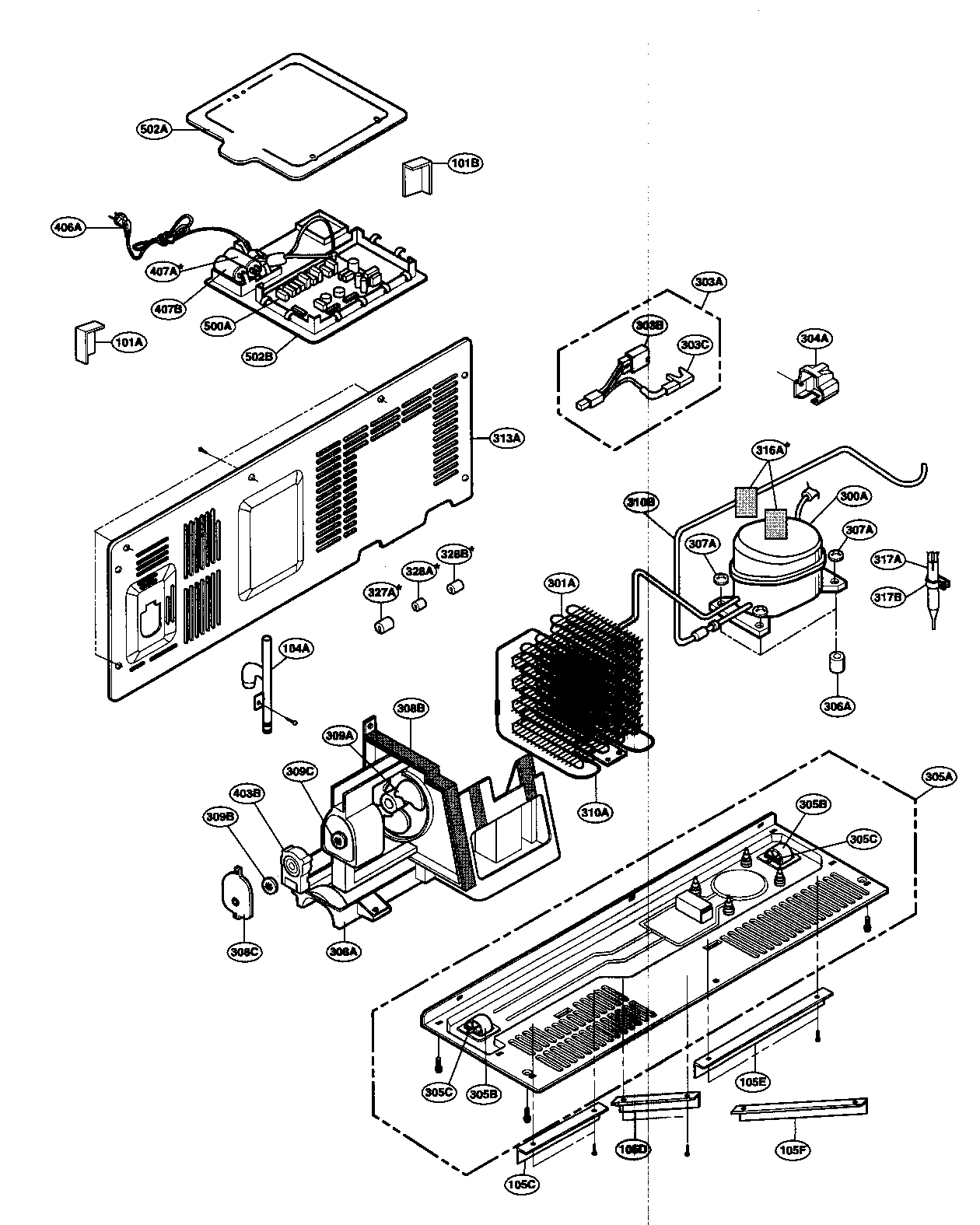 Machine compartment