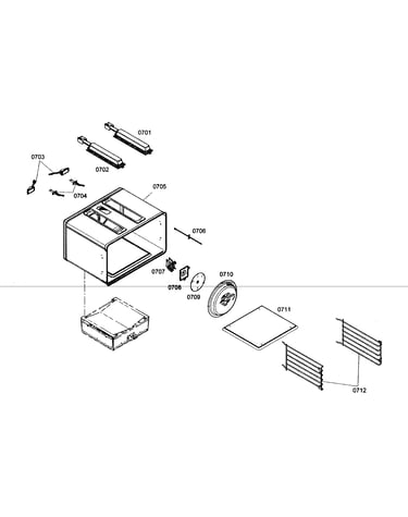 Oven cabinet