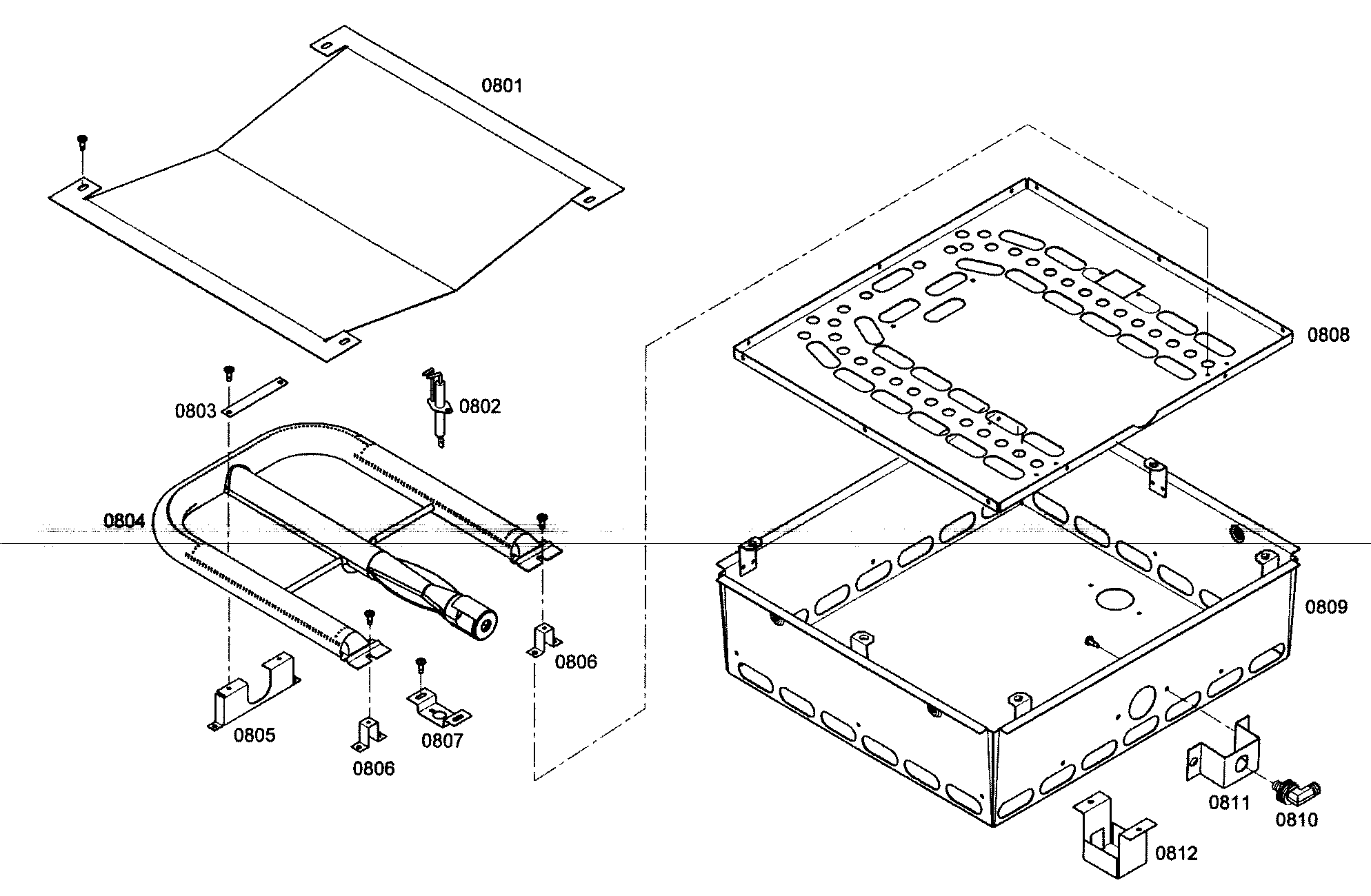 Griddle assy