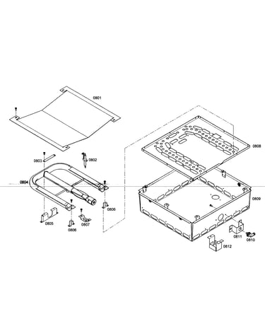 Griddle assy