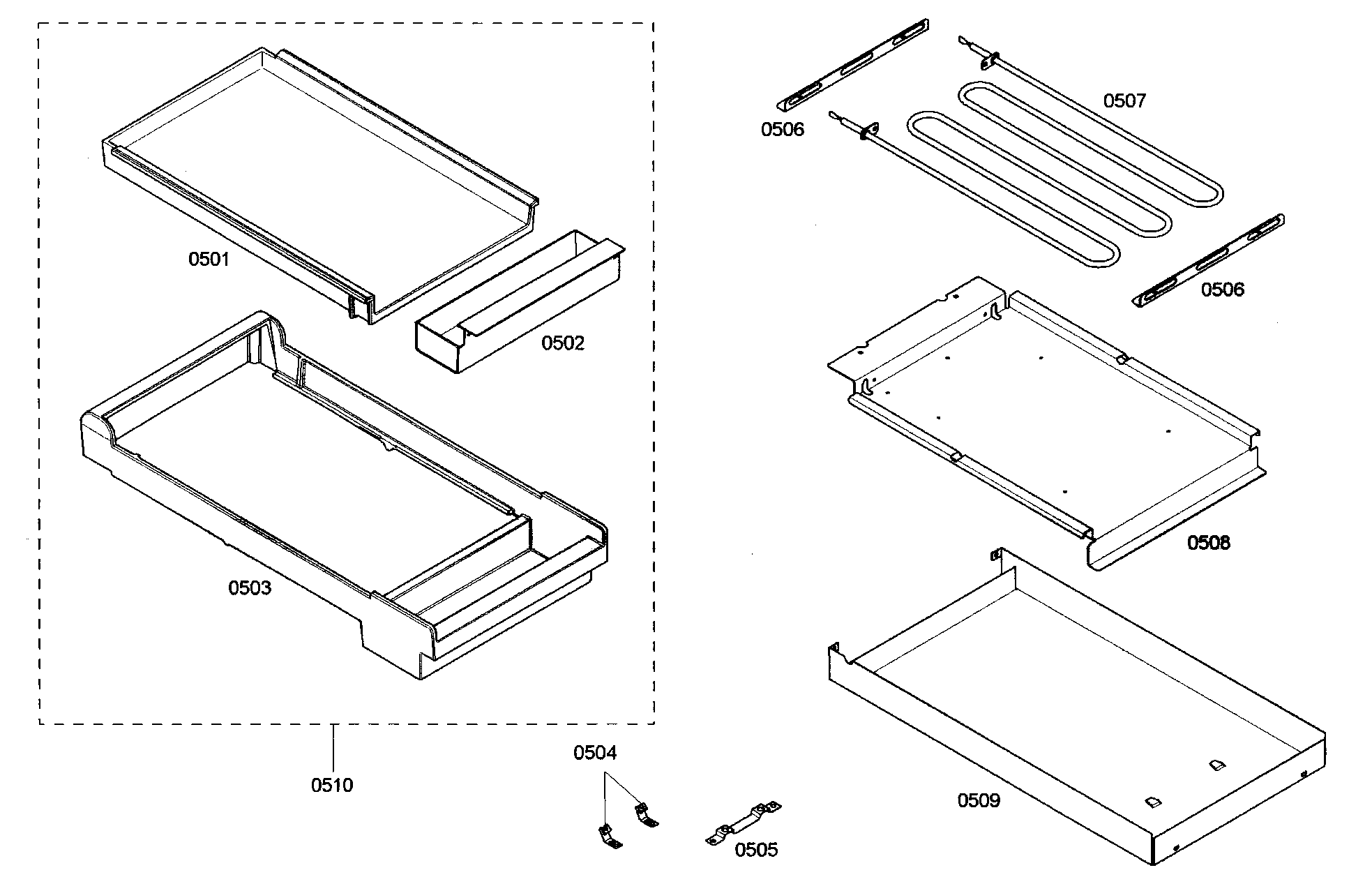 Grille assy