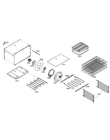 Oven cabinet