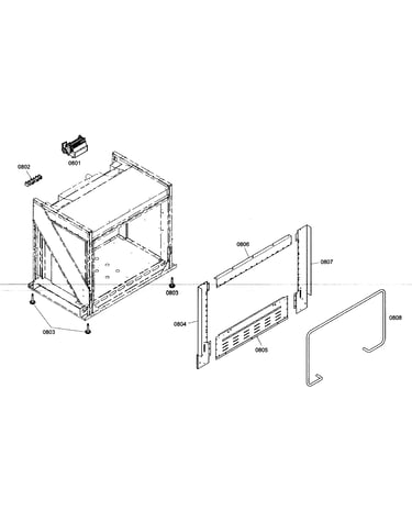 Oven cabinet parts