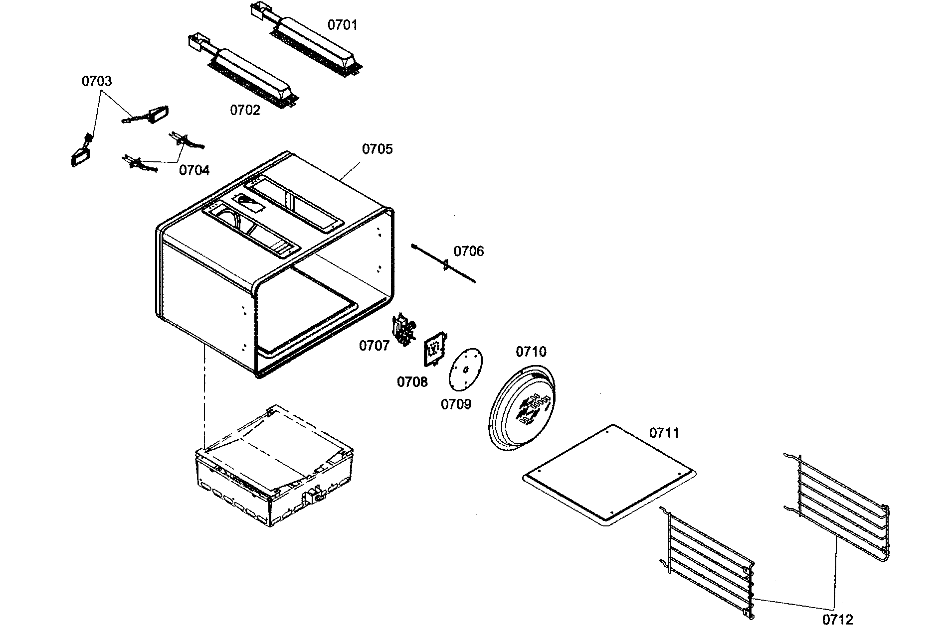 Oven parts