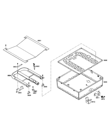 Griddle assy
