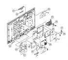 Sony KDL-40V3000 chassis assy diagram