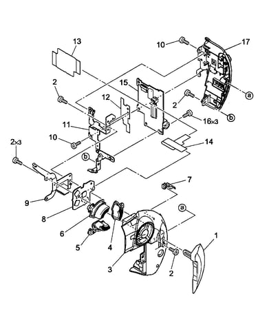 Rear cover unit