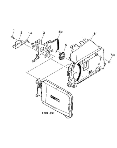 Rear cover unit