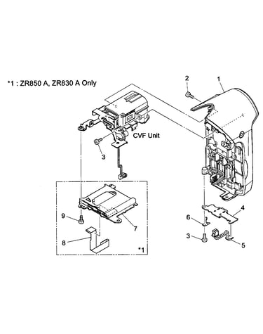 Rear unit
