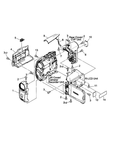 Casing unit 1