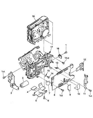 Casing parts 3
