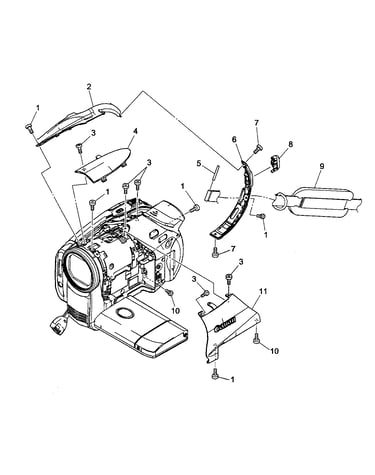 Casing parts 1